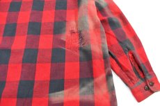 画像8: Used St John's Bay Damaged Flannel Shirt (8)