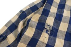 画像6: Used Damaged Flannel Shirt (6)