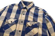 画像2: Used Damaged Flannel Shirt (2)