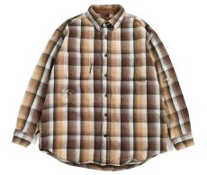 画像1: Used St John's Bay Damaged Flannel Shirt (1)