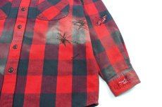 画像3: Used St John's Bay Damaged Flannel Shirt (3)