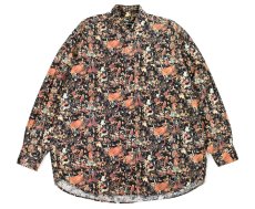 画像1: Old Stussy Religion Pattern Shirt (1)