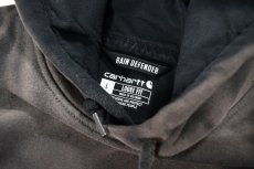 画像5: Used Carhartt Sweat Hoodie Fade Black (5)