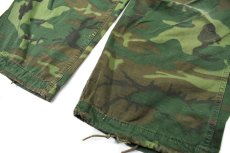 画像3: Used Us Army Rip Stop Jungle Fatigue Pants ERDL Leaf Camo (3)