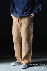 画像7: Used Carhartt Duck Double Knee Carpenter Pants Brown カーハート (7)