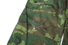 画像4: Used Us Army Rip Stop Jungle Fatigue Pants ERDL Leaf Camo (4)