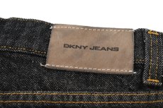 画像5: Used DKNY Jeans Denim Pants Black (5)