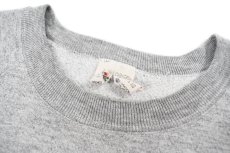 画像4: Used Fruit of the Loom Raglan Sleeve Blank Sweat Shirt Grey made in USA (4)