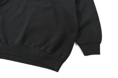 画像3: Used Fruit of the Loom Raglan Sleeve Blank Sweat Shirt Black made in USA (3)