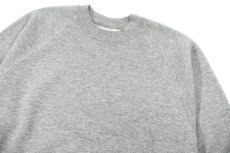 画像2: Used Fruit of the Loom Raglan Sleeve Blank Sweat Shirt Grey made in USA (2)