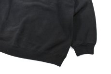 画像3: Used Hanes Raglan Sleeve Blank Sweat Shirt Black made in USA (3)