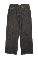 画像1: Used DKNY Jeans Denim Pants Black (1)