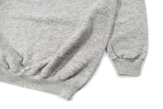 画像3: Deadstock Hanes Raglan Sleeve Blank Sweat Shirt Grey made in USA (3)