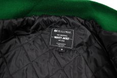 画像4: Holloway Leather Varsity Jacket Green (4)