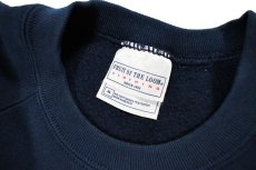 画像4: Used Fruit of the Loom Raglan Sleeve Blank Sweat Shirt Navy (4)