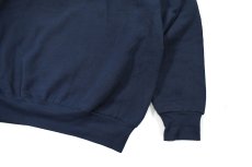 画像3: Deadstock Fruit of the Loom Raglan Sleeve Blank Sweat Shirt Navy made in USA (3)