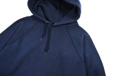 画像2: Used Discus Raglan Sleeve Blank Sweat Hoodie Navy made in USA (2)