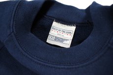 画像4: Used Fruit of the Loom Raglan Sleeve Blank Sweat Shirt Navy (4)