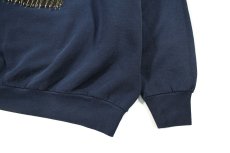 画像3: Used Fruit of the Loom Raglan Sleeve Customized Sweat Shirt Navy (3)