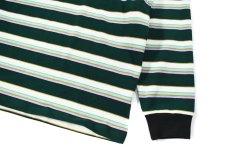 画像3: Screen Stars Multi Border L/S Tee Green スクリーンスターズ (3)