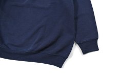 画像3: Used Hanes Raglan Sleeve Blank Sweat Shirt Navy made in USA (3)