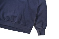 画像3: Used Jerzees Raglan Sleeve Blank Sweat Shirt Fade Navy made in USA (3)