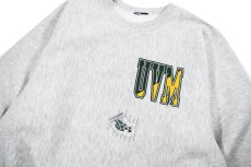 画像2: Used Sweat Shirt "UVM" 両面プリント (2)