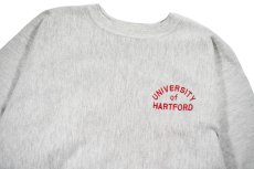 画像2: Used Sweat Shirt "University of Hartford" made in USA 両面 (2)