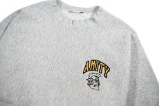 画像2: Used Sweat Shirt "Amity" 両面プリント (2)