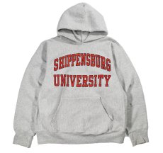 画像1: Used Sweat Hoodie "Shippensburg University" made in USA 両面プリント (1)