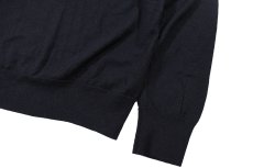 画像3: Used Brooks Brothers Wool Knit Sweater Navy (3)