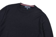 画像2: Used Brooks Brothers Wool Knit Sweater Navy (2)