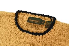 画像4: Used Timberland Cotton Knit Sweater Mustard (4)