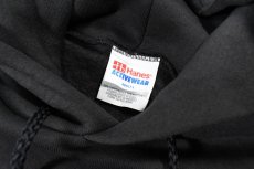 画像4: Deadstock Hanes Blank Sweat Hoodie Black made in USA (4)