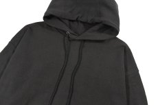 画像2: Deadstock Hanes Blank Sweat Hoodie Black made in USA (2)