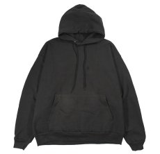 画像1: Deadstock Hanes Blank Sweat Hoodie Black made in USA (1)