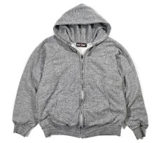 画像1: Used Big Yank Zip Sweat Hoodie Grey (1)