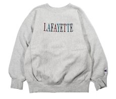 画像1: 90s Used Champion Reverse Weave Sweat Shirt "Lafayette" made in USA (1)