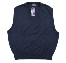 画像1: Deadstock Cypress Links Cotton Knit Vest made in USA (1)