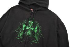 画像2: Used West Coast Choppers Zip Sweat Hoodie Black (2)