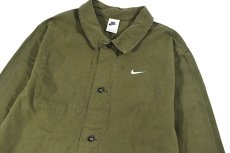 画像2: Used Nike Life Unlined Chore Coat Olive (2)