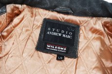 画像4: Used Andrew Marc Wilsons Leather Leather Coat (4)