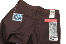 画像4: Deadstock Levi's 517 Polyester Pants Brown スタプレ (4)