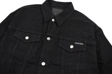 画像2: Calvin Klein 90s Classic Trucker Jacket Black カルバンクライン (2)