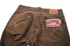 画像4: Deadstock Levi's 569 Denim Pants Reactive Dye Light Brown リーバイス (4)