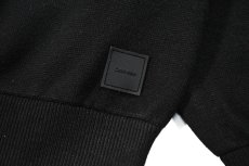 画像4: Calvin Klein Tech Knit Quarter Zip Sweater Black カルバンクライン (4)