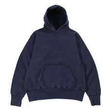 画像1: Used Camber Blank Sweat Hoodie Navy made in USA (1)