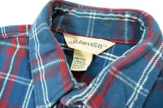 画像4: Used St John's Bay Heavy Flannel Shirt made in USA (4)