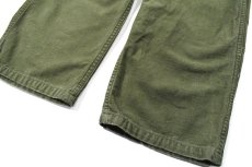 画像3: Used Us Army OG-107 Utility Trouser (3)