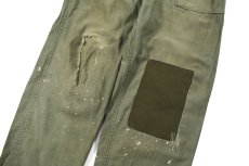 画像3: Used Us Army Damaged OG-107 Utility Trouser (3)